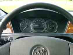 2006 Buick LaCrosse CXS, instrument cluster.